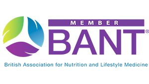 Member British Association of Nutrition and Lifestyle Medicine (BANT)  |  Registered Nutritionist mBANT  |  Registered Nutritional Therapist mBANT CNHC NTCC